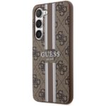 Guess GUHCS23MP4RPSW S23+ S916 brown hardcase 4G Printed Stripe - imagine 2
