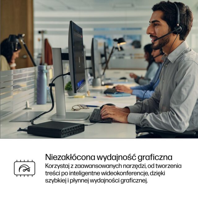 HP ProDesk 4 G1i AI PC Intel Core Ultra 7 265T 16 GB DDR5-SDRAM 1 TB SSD Windows 11 Pro Mini PC Black - imagine 2