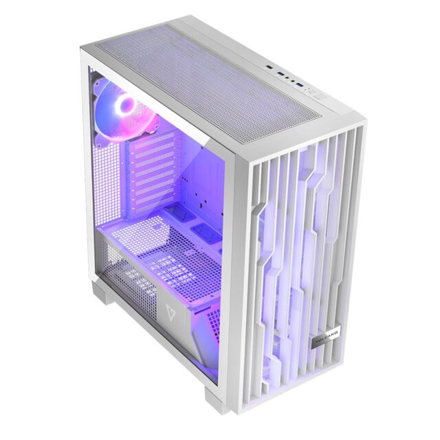 MODECOM Case VOLCANO PERUN APEX ARGB MIDI White - imagine 3