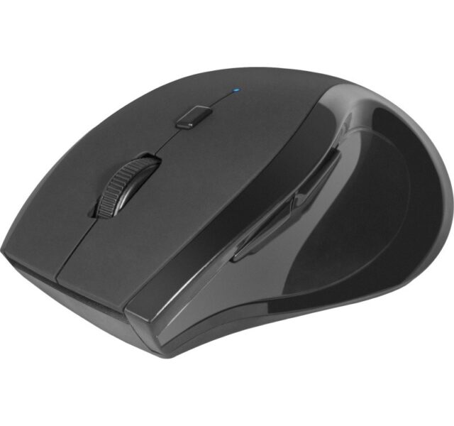 MOUSE DEFENDER ACCURA MM-295 RF BLACK OPTICAL 1600DPI 6P - imagine 3