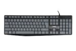 iBOX Eris USB Keyboard  Gray/Black - imagine 3