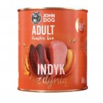John Dog PUMPKIN Adult indyk z dynią  800g