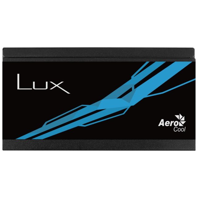 Aerocool LUX 550W power supply unit 20+4 pin ATX ATX Black - imagine 2