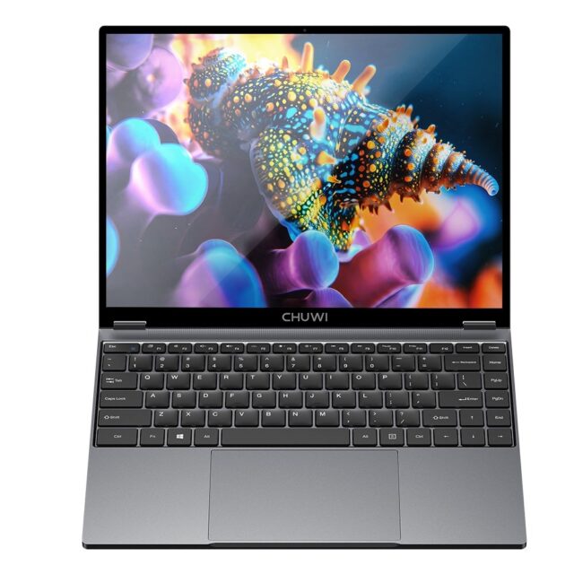 Chuwi FreeBook 2025 N150/13.5  (2520x1680) TouchScreen IPS/16GB/SSD 512GB/BT/BLKB/x360/Win 11 Iron Gray - imagine 3