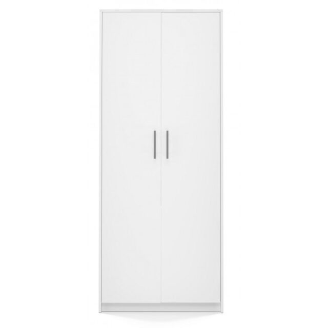 Filing cabinet OLIV 2D 74x35x180 cm  white - imagine 4