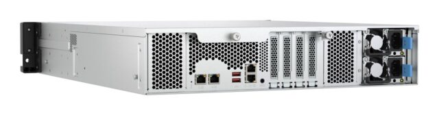 QNAP TS-H1277AXU-RP NAS Rack (2U) AMD Ryzen™ 5 16 GB DDR5 0 TB QuTS hero Black - imagine 9