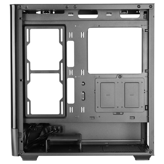 Mars Gaming MCLCDPRO computer case Midi Tower Black - imagine 6