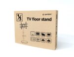 Gembird TVS-86TR-01-W TV floor stand  37  - 86   white - imagine 10