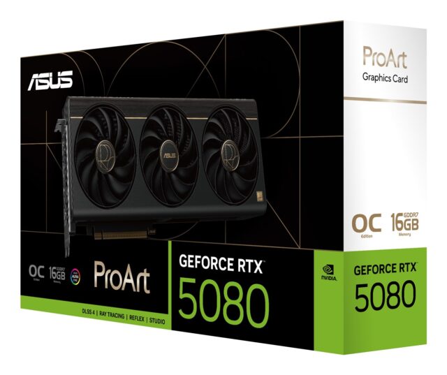 ASUS ProArt -RTX5080-O16G NVIDIA GeForce RTX 5080 16 GB GDDR7 - imagine 14