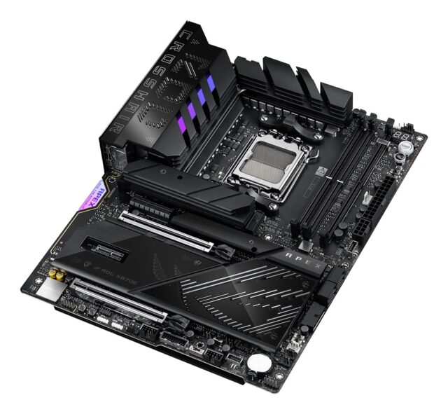 ASUS ROG CROSSHAIR X870E APEX AMD X870E Socket AM5 ATX - imagine 16