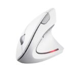 Trust Verto Vertical Ergonomic wireless mouse white (25132) - imagine 4