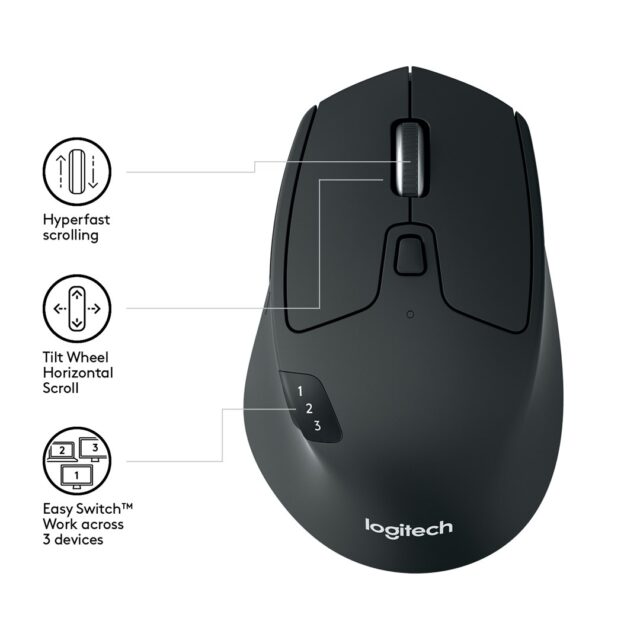 Logitech M720 Triathlon Mouse - imagine 3