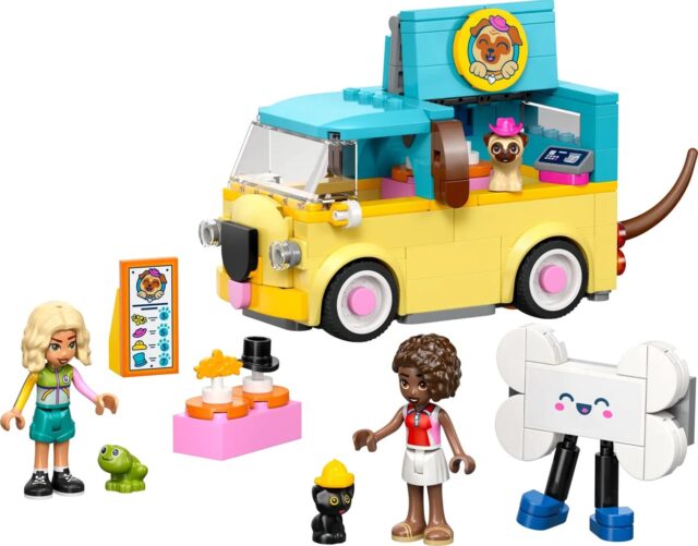 LEGO Friends 42678 Furgonetka z akcesoriami dla zwierząt - imagine 3