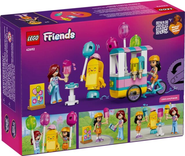 LEGO Friends 42692 Stoisko z lodami i balonami - imagine 2