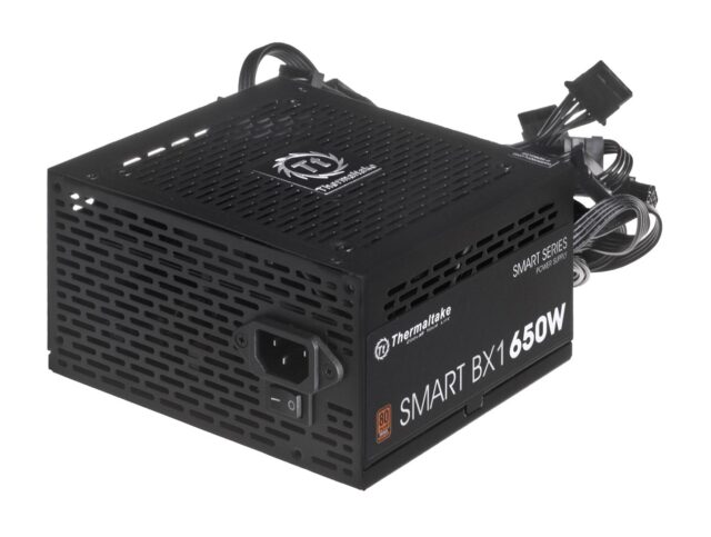 Thermaltake Smart BX1 power supply unit 650 W 24-pin ATX ATX Black - imagine 8