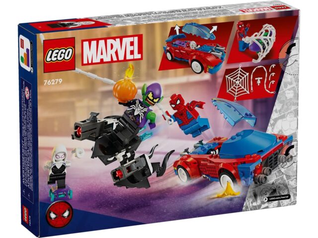 LEGO MARVEL 76279 SPIDER-MAN RACE CAR & VENOM GREEN GOBLIN - imagine 2