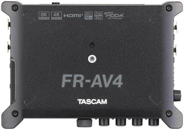 Tascam FR-AV4 - Przenośny rejestrator dźwięku z 4 kanałami - imagine 8