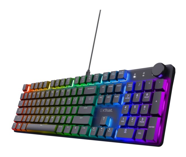 Trust GXT 866 TORIX keyboard Gaming USB QWERTY US International Black - imagine 4