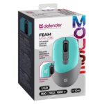 MOUSE DEFENDER FEAM MM-296 RF SILENT MINT - imagine 5