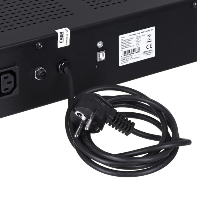UPS EVER ECO Pro 1200 AVR CDS 19  (Rack; 1200VA) (W/EAVRRM-001K20/00) - imagine 5