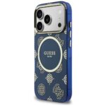 Case Guess IML Peony Dot MagSafe for  iPhone 17 Pro blue - imagine 2