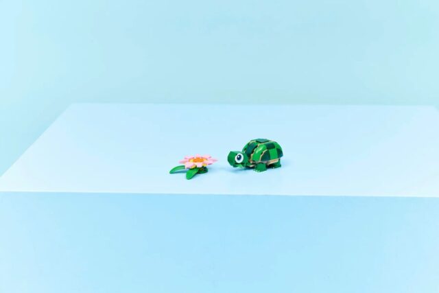 LEGO CREATOR 3 IN 1 31377 Turtle with a Water Lily Flower - imagine 9