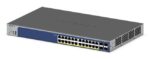 NETGEAR 28-Port PoE Gigabit/10G Stackable Smart Switch (GS728TXP) - imagine 2