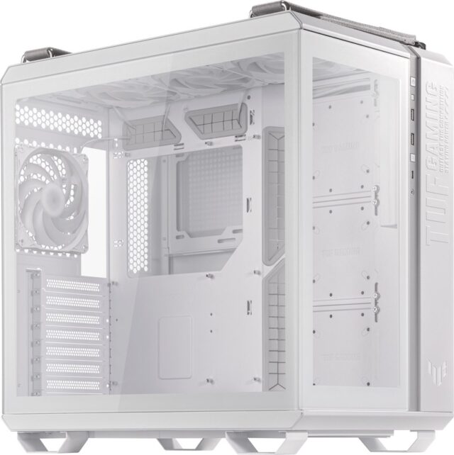 ASUS TUF Gaming GT502 PLUS Midi Tower White - imagine 5