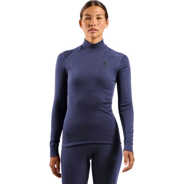 cps-c3cc12a7ab61b6e25a23a528b18d664e-2026-01-14-05-30-29 Odlo BL TOP turtle neck l/s ACTIVE WARM long-sleeved thermal underwear size M blue - imagine 1