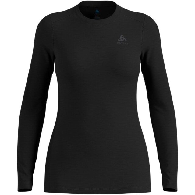 ODLO Merino 160 BL Top Crew Neck l/s women's T-shirt  size M  black - imagine 6