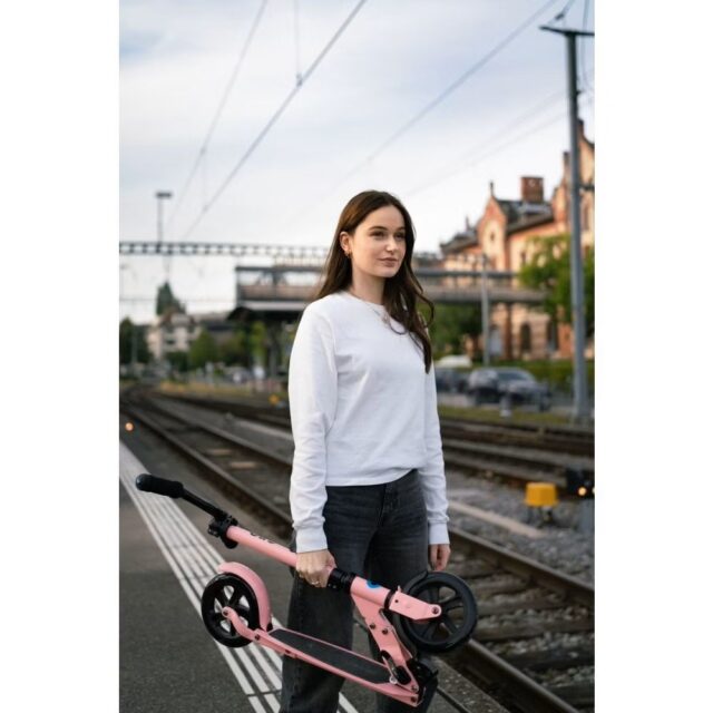 Micro scooter Speed Deluxe Neon Rose - imagine 3