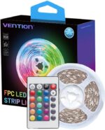 Taśma świetlna Vention RGB FPC LED z pilotem IR zasilanie USB 5V  5m