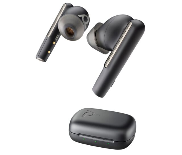 Poly Voyager Free 60 UC Black Earbuds +BT700 USB-C Adapter +Basic Charge Case - imagine 6