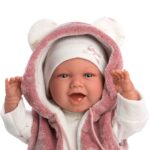 Laughing baby doll Mimi 42 cm - imagine 2