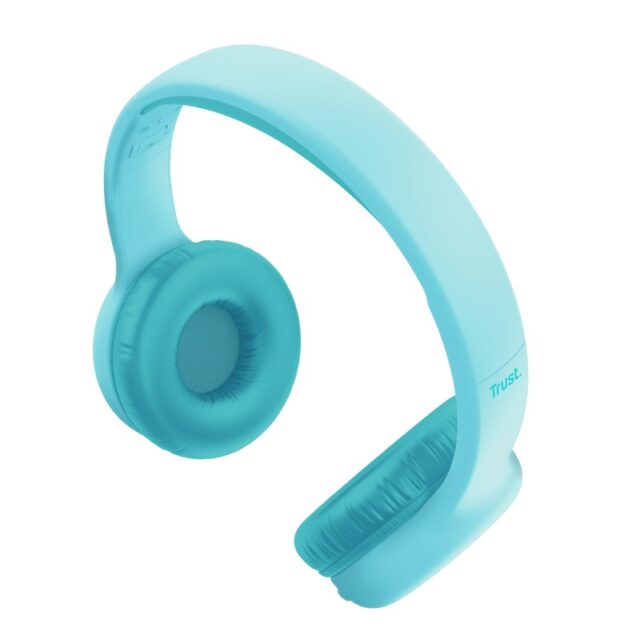 Trust Nouna Headset Wired & Wireless Head-band Calls/Music USB Type-C Bluetooth Blue - imagine 4