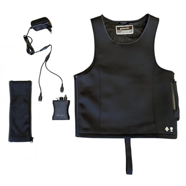 Glovii GMV1L water sport vest Black Softshell - imagine 4