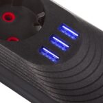 MACLEAN POWER STRIP  5 SOCKET EXTENSION MCE395 B - imagine 7