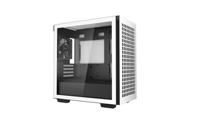 DeepCool CH370 WH Mini Tower White - imagine 2