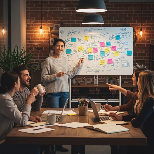 Ergo Office mobile dry erase board  horizontal orientation  white  single sided  with shelf  board dimensions 1190x790mm  ER-306 - imagine 6