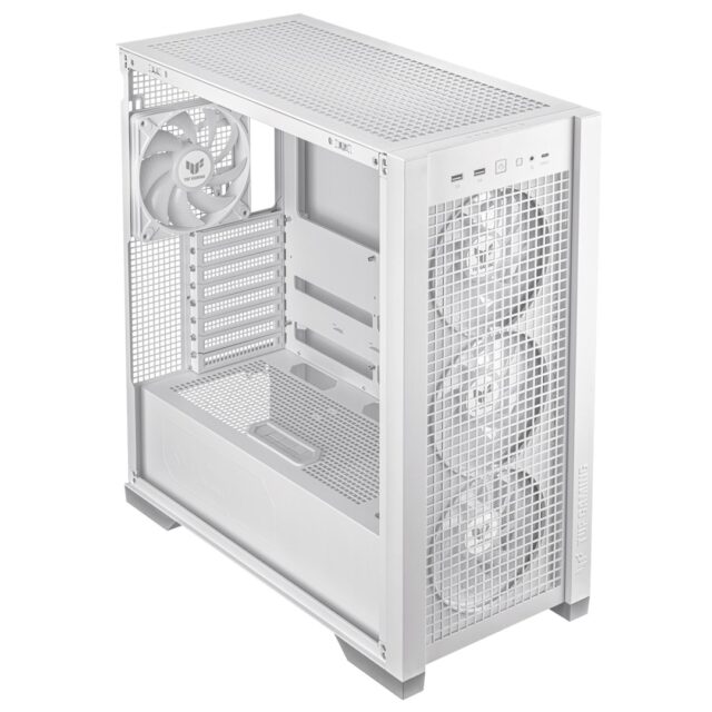Housing Asus TUF GAMING GT302 TG ARGB WHITE - imagine 8