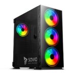 SAVIO PC Case Prime X1 ARGB Glass Black - imagine 7