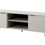 Cama 2D1P RTV cabinet ALMA 180x41.5xH55 cashmere