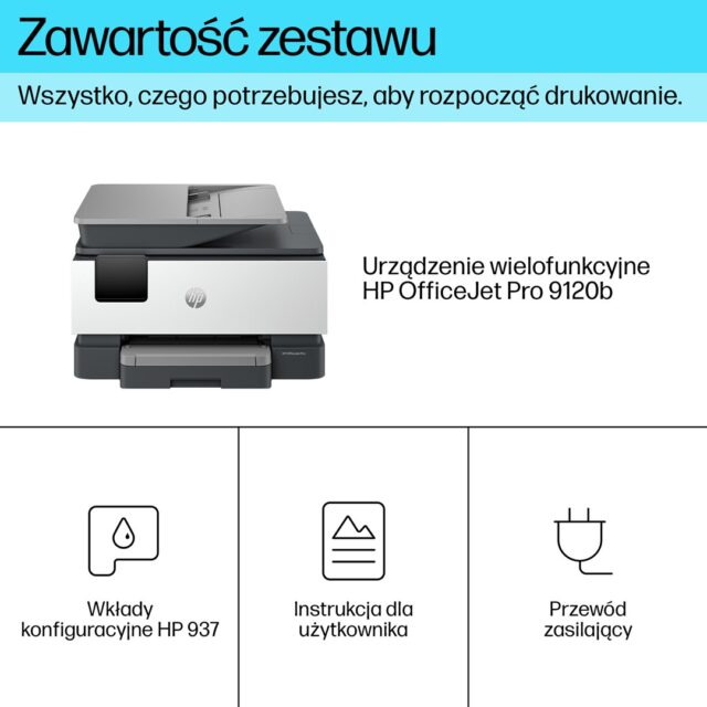 HP OfficeJet Pro 9120b Wireless All-in-One Color Printer  Two-sided printing; Copier  Scanner - imagine 18