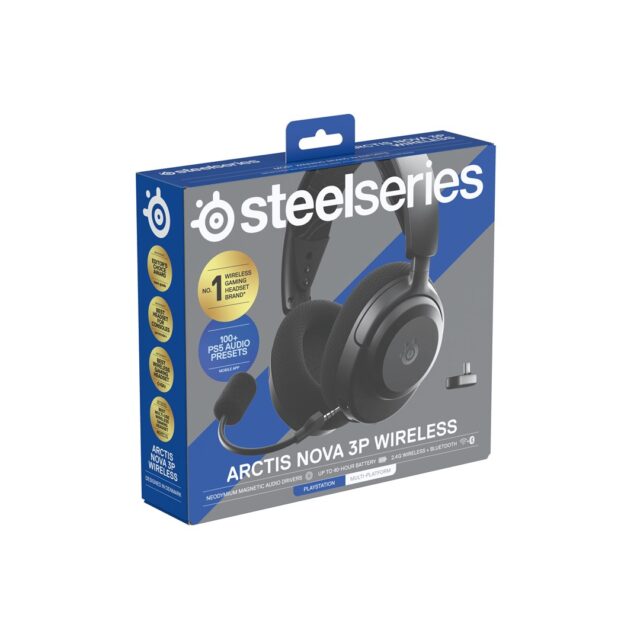 Steelseries Arctis Nova 3P Wireless Headphones - imagine 6