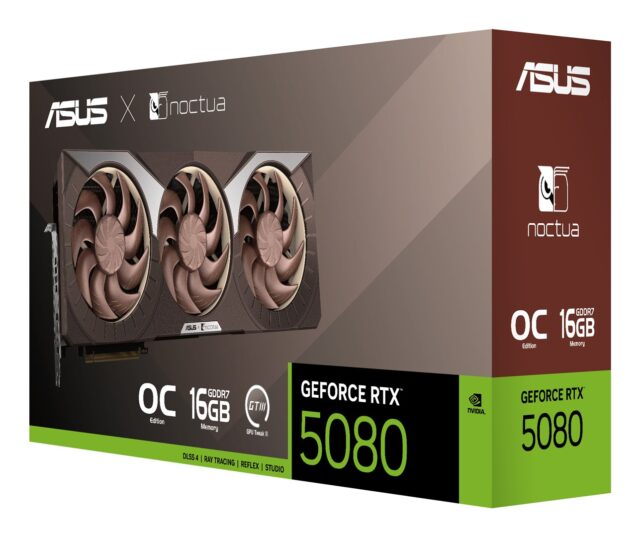 ASUS Noctua NVIDIA GeForce RTX 5080 16 GB GDDR7 graphics card - imagine 22