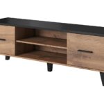 Cama TV stand LOTTA 160 2D2K wotan oak/mat black