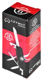 Pocket knife AZYMUT Izeron - 13 tools + belt pouch (HK20017-8BL) - imagine 6