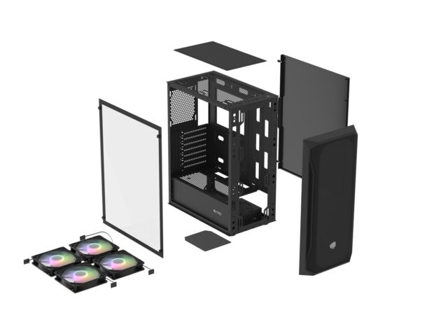 FURY Shobo SH4F RGB Midi Tower Black - imagine 7