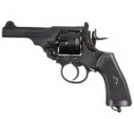 WEBLEY MKVI .455 Police cal.4.5 mm Diabolo cartridge 6-shot barrel 4’ CO2 Black Ekp to17J - imagine 3