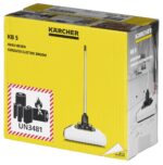 Kärcher KB 5 Electric broom Battery Dry Bagless 0.37 L Black  White - imagine 10